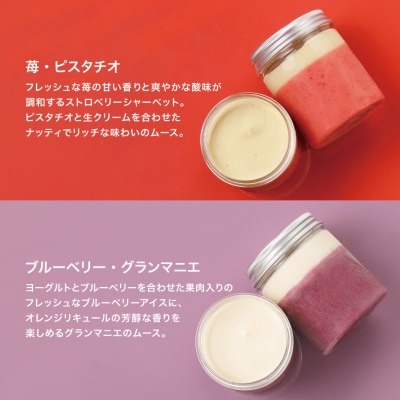 【FUKUNAGA901】アイススイーツおでかけパフェ6種|京都 人気ブランド スイーツ