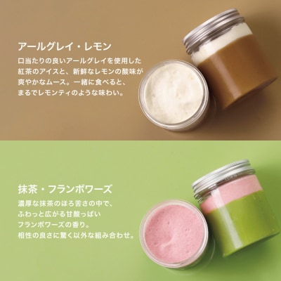 【FUKUNAGA901】アイススイーツおでかけパフェ6種|京都 人気ブランド スイーツ