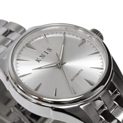【KNIS KYOTO】サンレイダイアル 日本製 自動巻き 腕時計＜ホワイト＞|京都発 腕時計