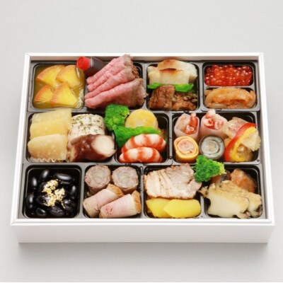 【熊魚菴たん熊北店】おつまみ おせち(2人前・24品目)
