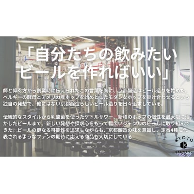 【京都醸造】京都発のクラフトビール!週休6日 (12本セット)
