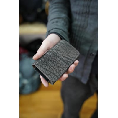 【ierib】名刺入れ / BUSINESS CARD CASE / BULL カラー: GRAY