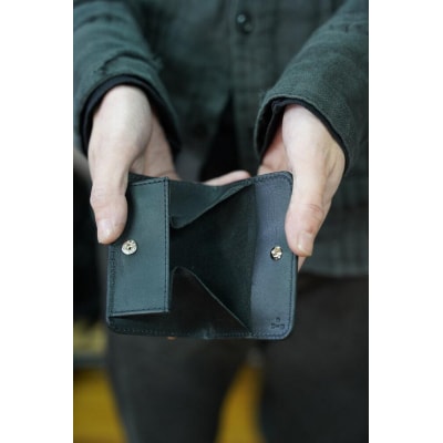 【ierib】COIN PURSE / 小銭入れ カラー:BLACK