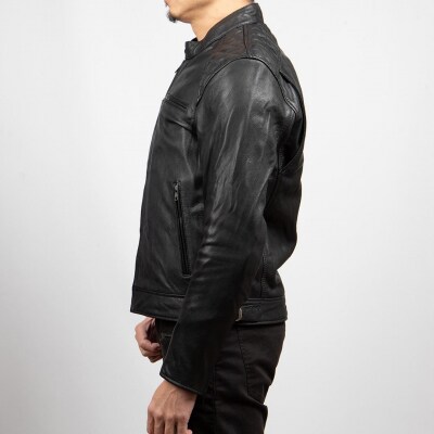 【デグナー】クラシックジャケット ブラック(Lサイズ)【18SJ-6F】(バイク,バイクギア)