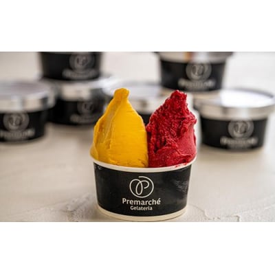 プレマルシェ・ジェラテリア 人気ジェラート6種食べ比べ Non-Milk set|ジェラート 人気
