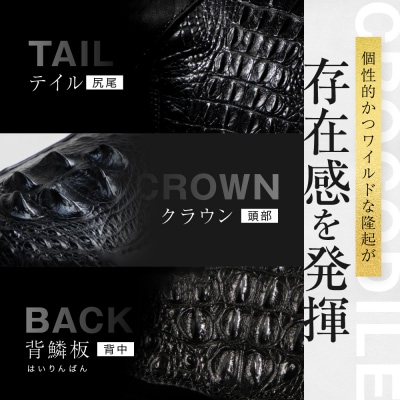 <2026年11月以降に完成>【デグナー】リアルクロコレザーバッグシリーズ