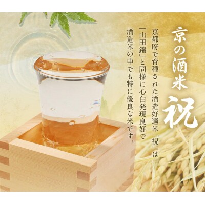 【吟醸酒房 油長】京都伏見の酒　京の酒米「祝」 純米吟醸飲み比べセット