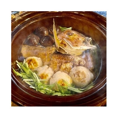 【祇園丸山】炭火焼若狭ぐじ(甘鯛)のお鍋(4人前)