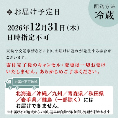 【大丸京都店おすすめ品】<京都 中村楼>和風おせち二段 4人前|祇園 老舗料亭 和風おせち 人気