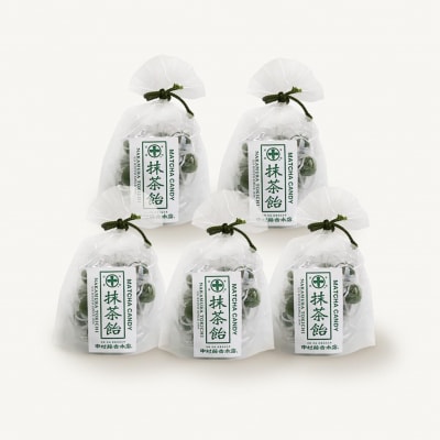 《9月末までの限定寄付額》【中村藤吉本店】抹茶飴(5袋)