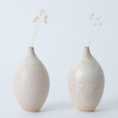 【ZUIKOU】フラワーベース&ドライフラワー　No.002 Ecru Beige × ス