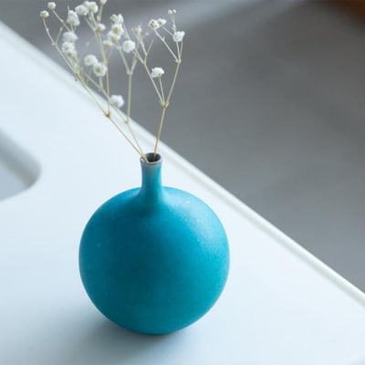 【ZUIKOU】フラワーベース&ドライフラワー　No.011 Blue Jasper × 