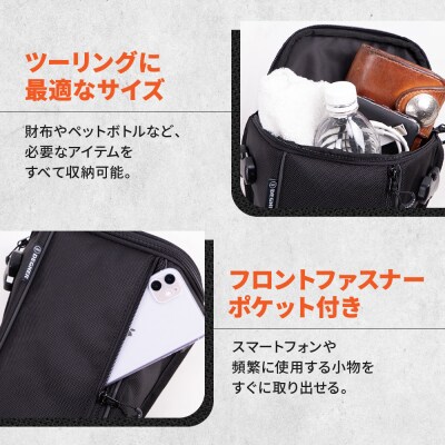 【デグナー】シート ホルスター バッグ[NB-187]【レッドパイピング 】(バイク,バイクギア)