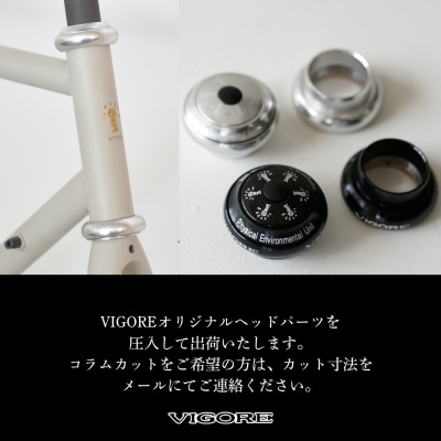 【VIGORE】ロードバイクCrMoRacer KYOTO Collection フレーム&フォーク