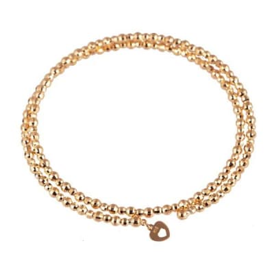 京セラ・K18 ブレスレット【カットボール/フリーサイズ/ピンクゴールド/WBCY3774-FU】