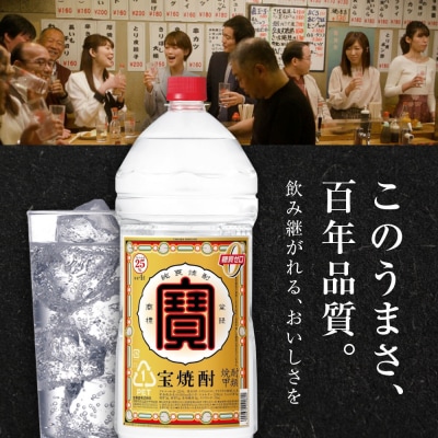 【タカラ】宝焼酎25°4LエコペットN|焼酎 宝焼酎 本格焼酎 人気セット