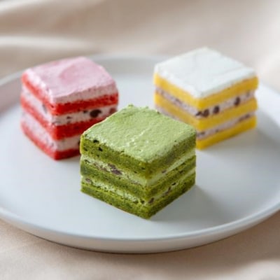 《限定寄付》【パティスリー洛甘舎】お～!MOCCI 1箱(ケーキ/抹茶/プレーン/いちご)