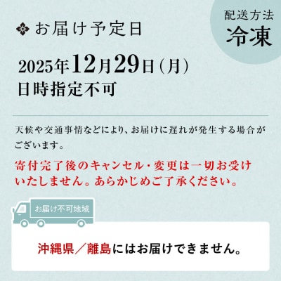 【大丸松坂屋厳選】和風おせち1段【はるか】2人前【大丸京都店おすすめ品】