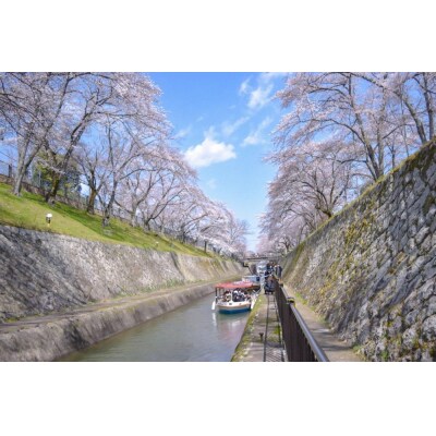 【びわ湖疏水船:びわ湖大津港便】春シーズン先行予約権(2名様分の乗船予約の権利)