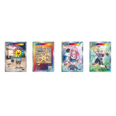 【限定セット】FLOWERGOWALK(Aurora:Rainbow×Clear)カード2パック付き