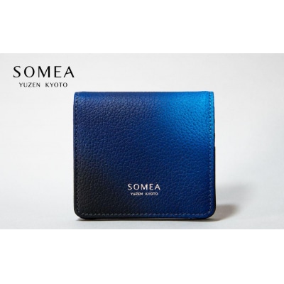 【池内友禅】SOMEA brume バイフォールドウォレット(タンゴブルー)