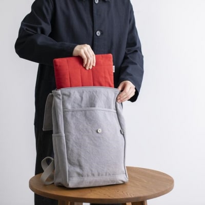 【kiten.kyoto】HANTEN. Sleeve 弁柄(BENGARA)