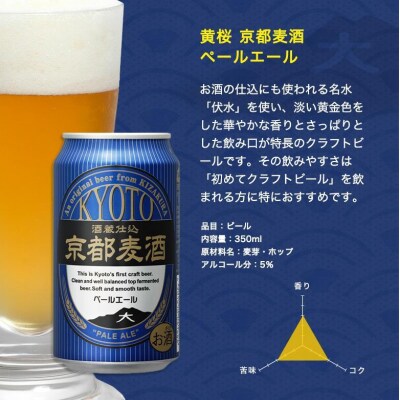 <定期便4回>【黄桜】京都麦酒シリーズ(350ml缶×24本)