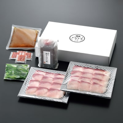 【下鴨茶寮】料亭のぶりしゃぶ鍋
