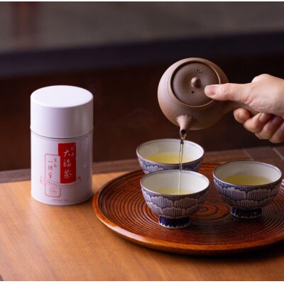 【一保堂茶舗】大福茶・煎茶 芳泉・極上ほうじ茶 中缶セット