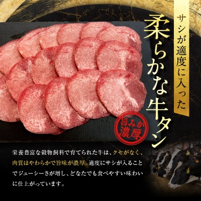 【エスイー】極上牛タンよくばりセット(厚切り&薄切り)250g×2パック 計500g