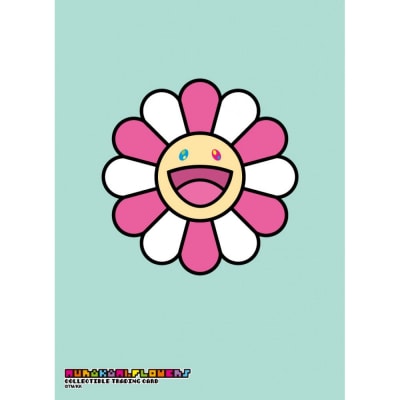 Murakami.Flowersトレカスリーブ笑顔の女の子フラワーver