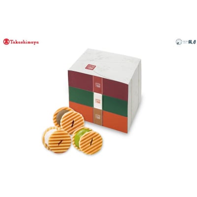 【高島屋選定品】【鼓月】姫千寿せんべい三段箱