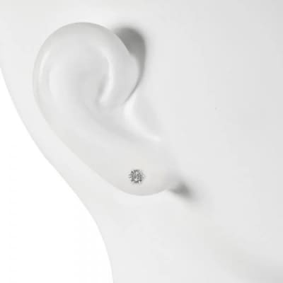 【京セラ】クレサンベール〈天然ダイヤモンド〉セラミックピアス(ジュエリー,ファッションジュエリー)