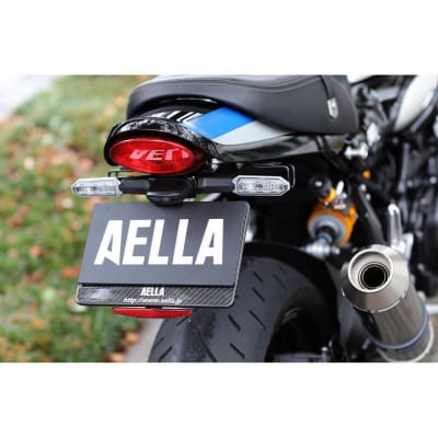 【AELLA】汎用品|ドライカーボン製 ナンバープレートホルダー【ツヤあり】(バイク,バイクパーツ)