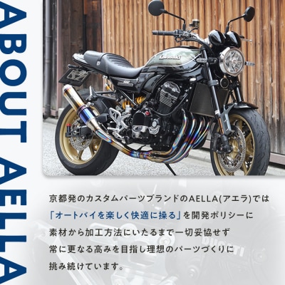 【AELLA】Kawasaki Z900RS /cafe|フレームプラグ【カラー: ブラック】
