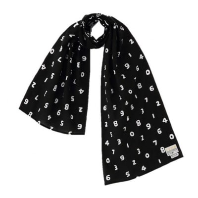 SOU・SOU 伊勢木綿くびまき/SO-SU-U 濡羽色2|京都 SOUSOU スカーフ 人気