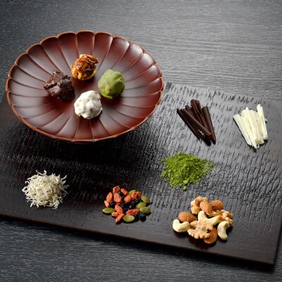 【下鴨茶寮】《ホワイトデー/期間限定3/5まで》ちりめんナッツ(ショコラ)(4個入)