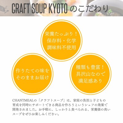 〈12か月定期便〉【CHANTMEAL】クラフトスープKYOTO シェフのおすすめ9種セット
