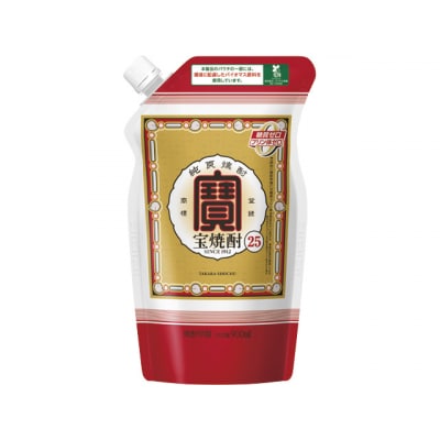 【タカラ】宝焼酎25°エコパウチS (900ml×6本)|焼酎 宝焼酎 本格焼酎 人気セット