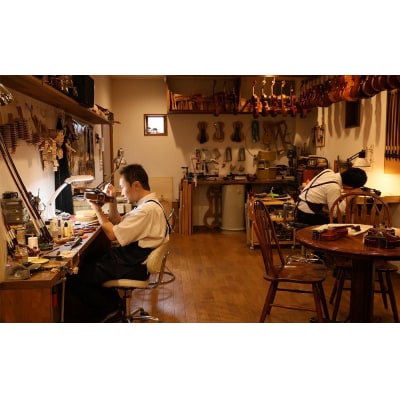 【高島屋選定品】〈Liuteria-TAKADA〉アトリエ製マエストロ監修の完全手工製バイオリン