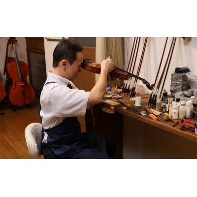 【高島屋選定品】〈Liuteria-TAKADA〉アトリエ製マエストロ監修の完全手工製ビオラ