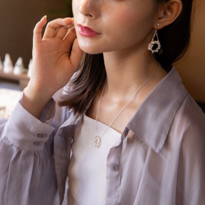 【かざりや鐐】候+ 銀製 ペンダント 七草