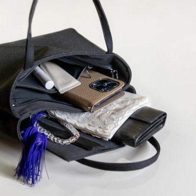 【アップグローリー】西陣織ブラックフォーマルシリーズ Wファスナー型