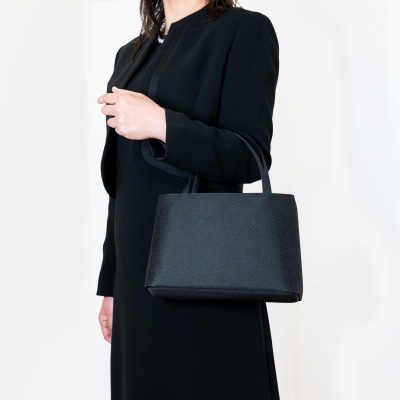 【アップグローリー】西陣織ブラックフォーマルシリーズ Wファスナー型