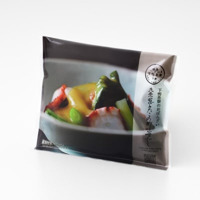 【下鴨茶寮】おばんざい 九条葱とたこの酢味噌和え