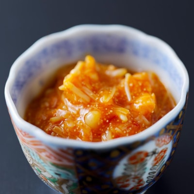 【下鴨茶寮】山海の幸 明太子なめ茸