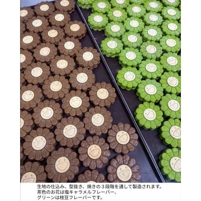 【ふるさと納税限定】となりの開花堂 お花のクッキー缶 クラシック(トレカ付き)