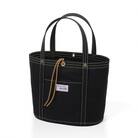 【一澤信三郎帆布】綿帆布製手さげかばん No.168(中)/黒