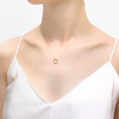 【KAORU】ミモザ ネックレス / K10 ピンクゴールド