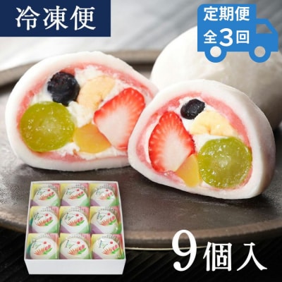 <定期便3回>【仁々木】祇園ぽっちり9個入り×全3回|贅沢スイーツ ご褒美スイーツ 人気スイーツ